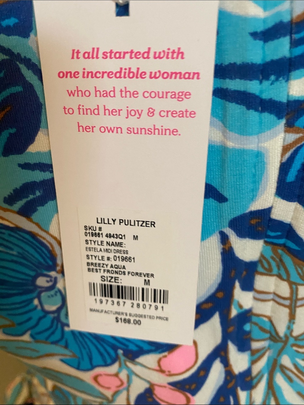 NWT Lilly Pulitzer Midi sleeveless dress - Picture 6 of 6